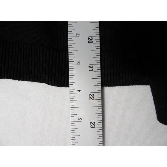 Love Scarlett Cardigan Sweater Black Womens Large Open Style Minimalist Capsule - Picture 9 of 11